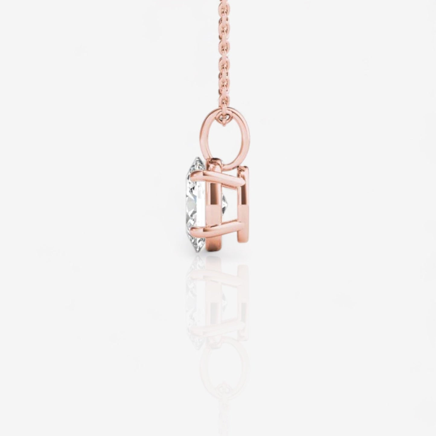 18kt rose gold/0.30/0.50/0.70/side