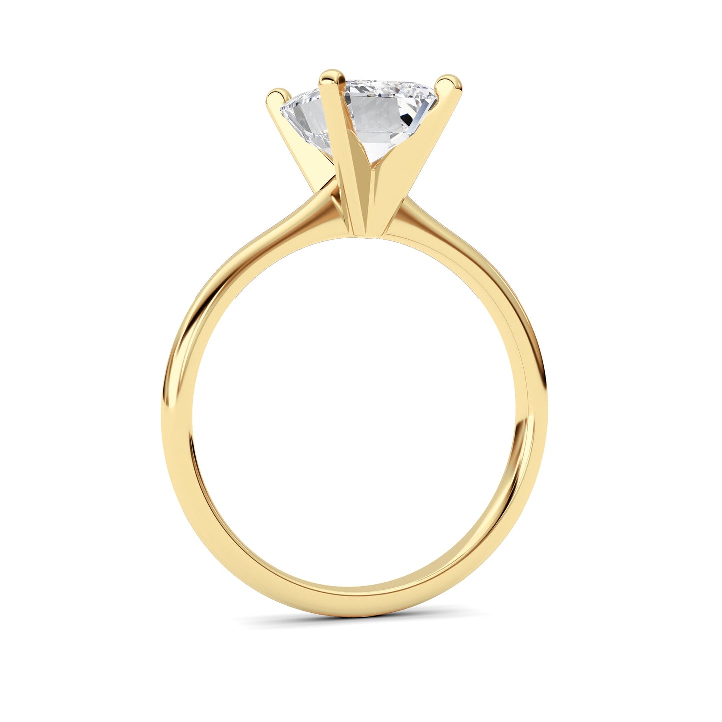 14kt yellow gold/5.00/perspective