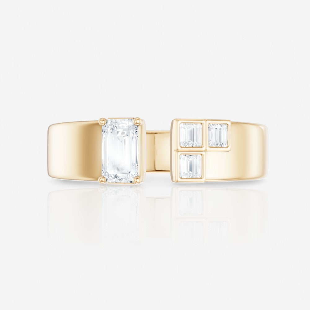 14kt yellow gold/perspective