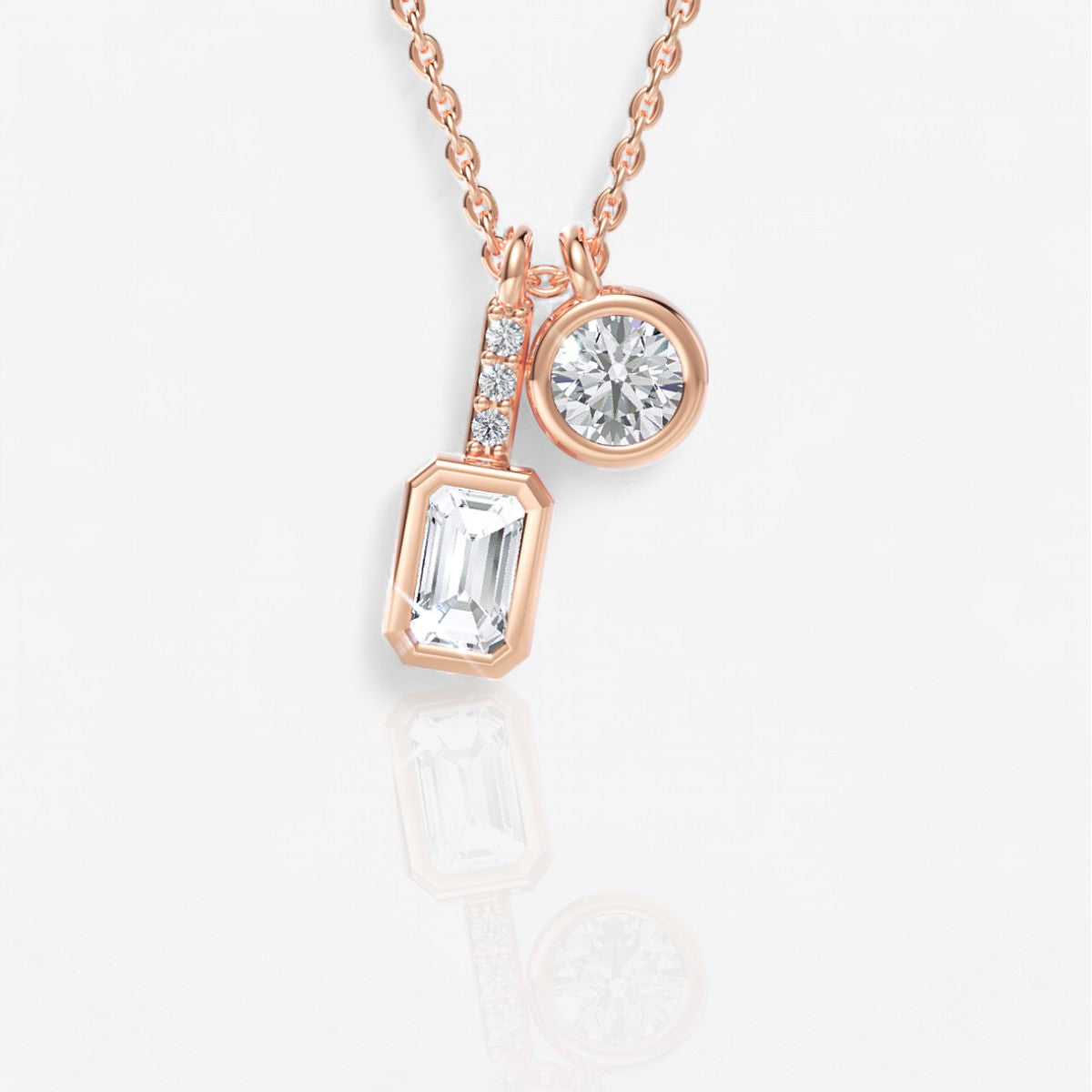 18kt rose gold/0.50/top