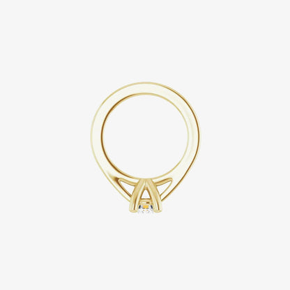 14kt yellow gold/top