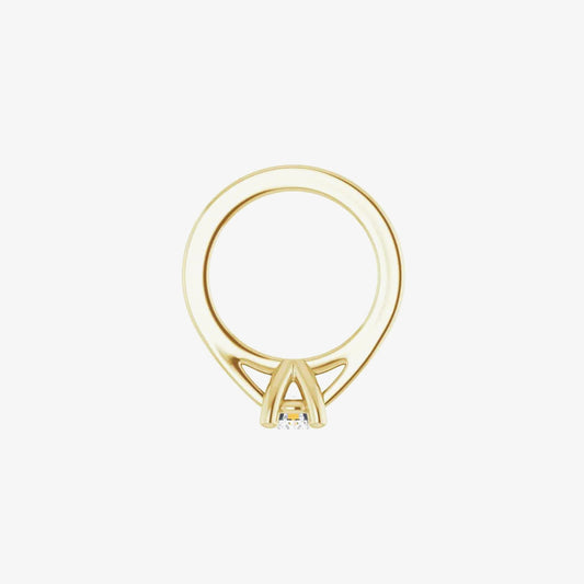 14kt yellow gold/top