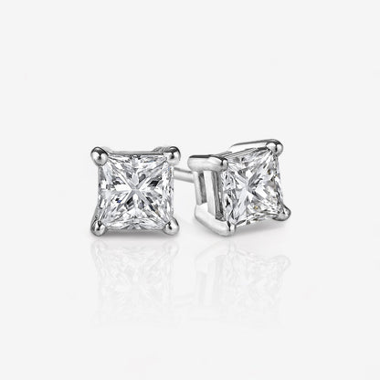 14kt white gold/18kt white gold/platinum/0.25/0.33/0.50/0.75/1.00 CTW/1.50/push-back/screw-back/jumbo-back/top