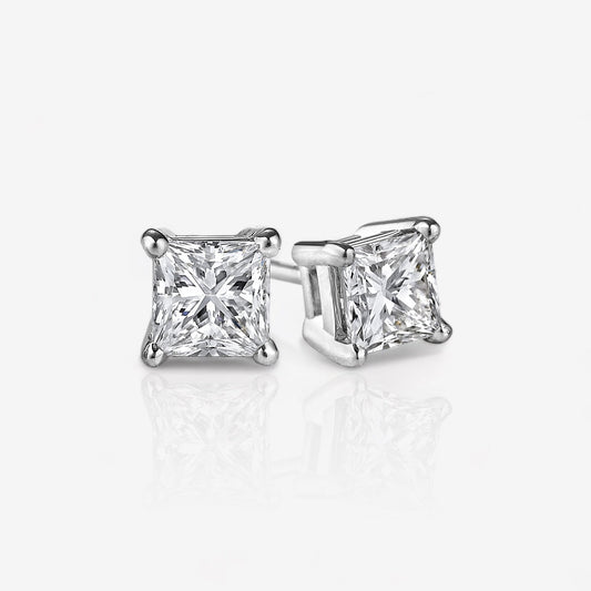 14kt white gold/18kt white gold/platinum/0.25/0.33/0.50/0.75/1.00 CTW/1.50/push-back/screw-back/jumbo-back/top