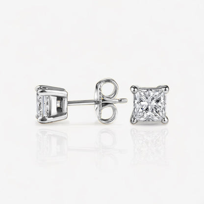 14kt white gold/18kt white gold/platinum/0.25/0.33/0.50/0.75/1.00/1.50/push-back/side