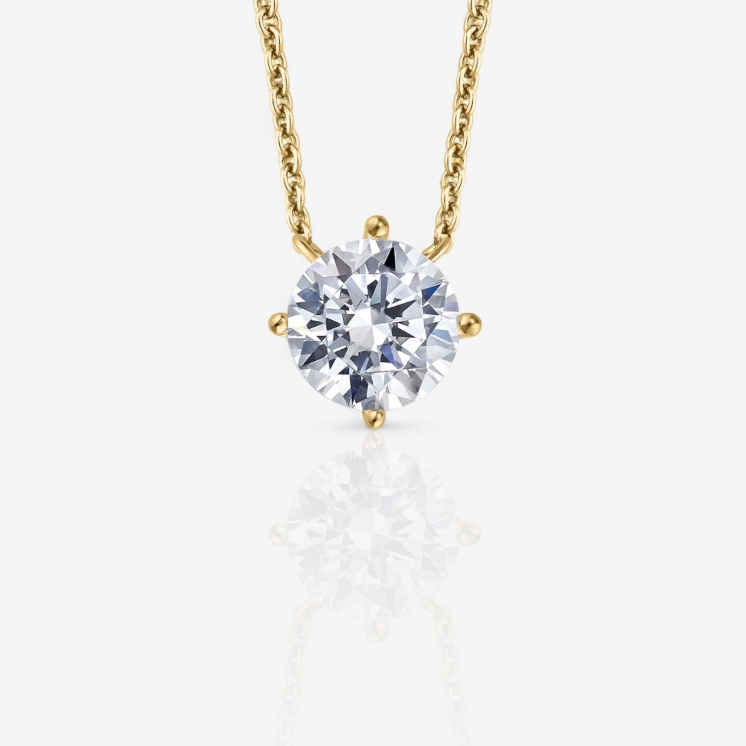 18kt Yellow Gold/0.25/0.50/0.75/ 1.00/1.50/2.00/2.50/top