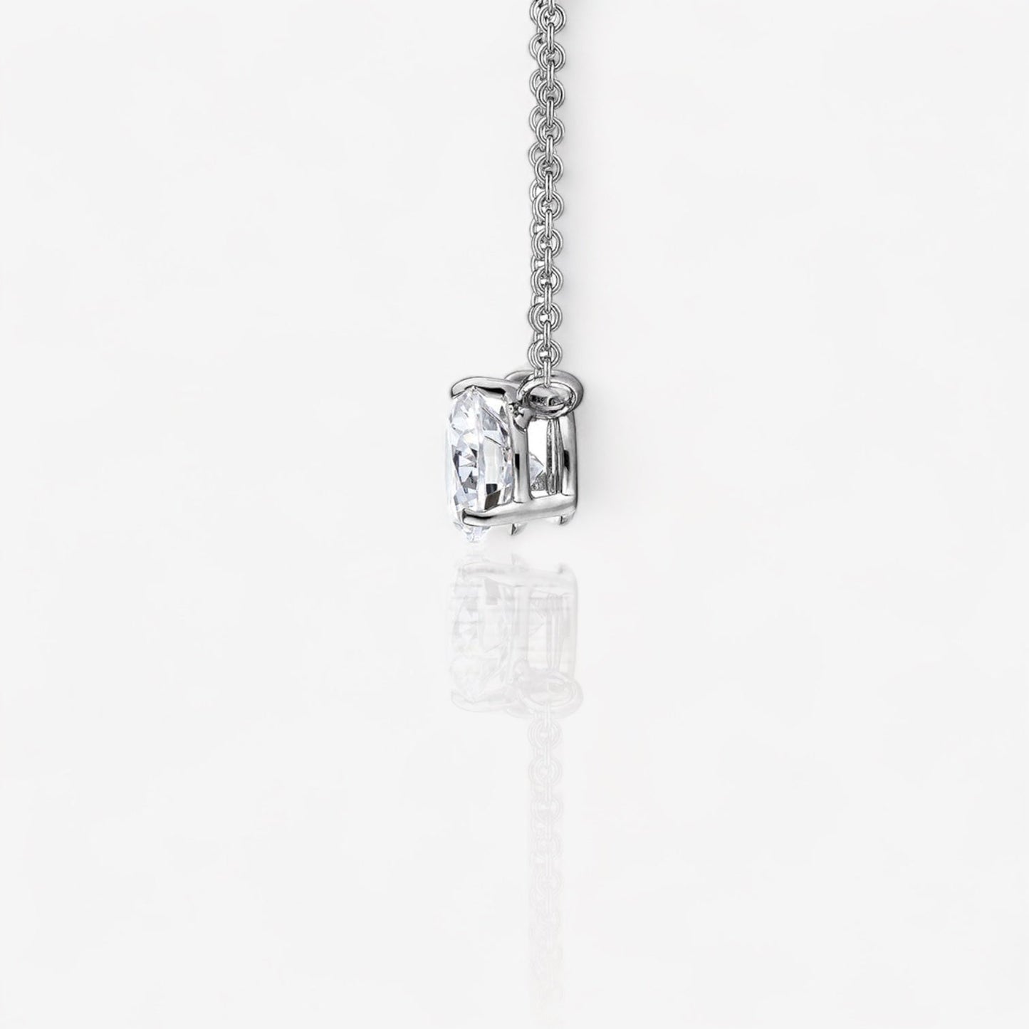 14kt White Gold/18kt White Gold/Platinum/0.25/0.50/0.75/ 1.00/1.50/2.00/2.50/side