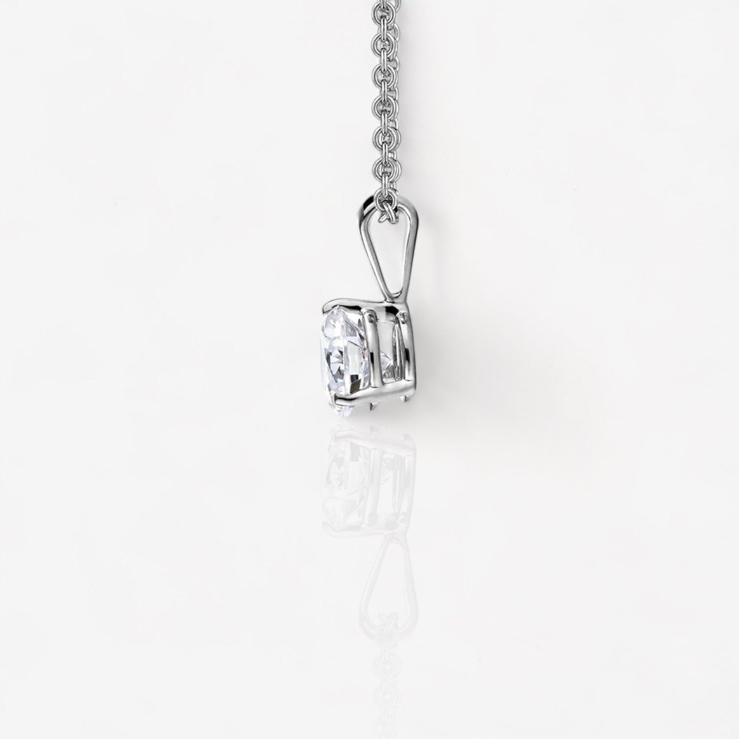 14kt White Gold/18kt White Gold/Platinum/0.25/0.50/0.75/ 1.00/1.50/2.00/2.50/side