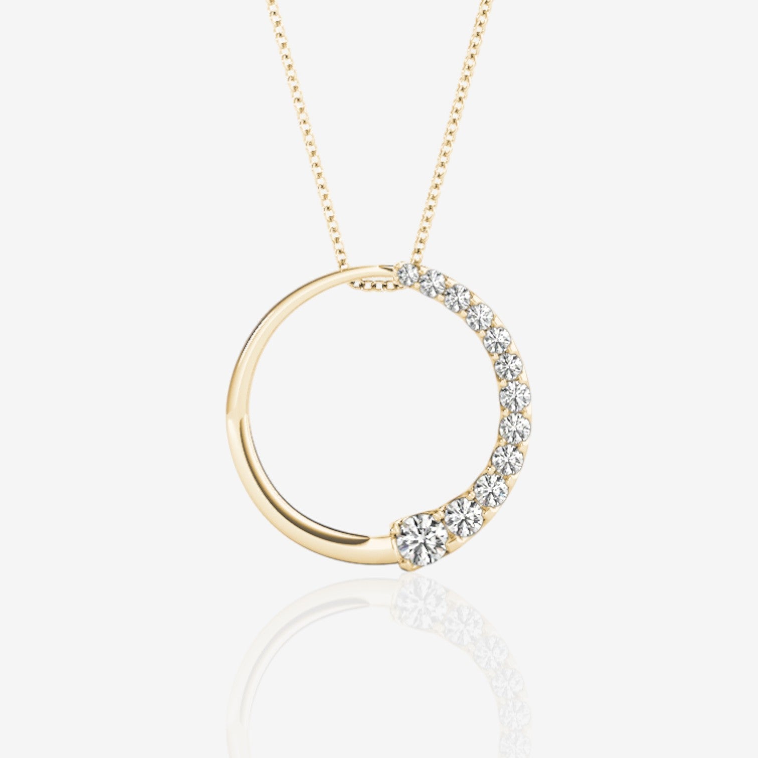 14kt yellow gold/0.25/0.50/1.00/top