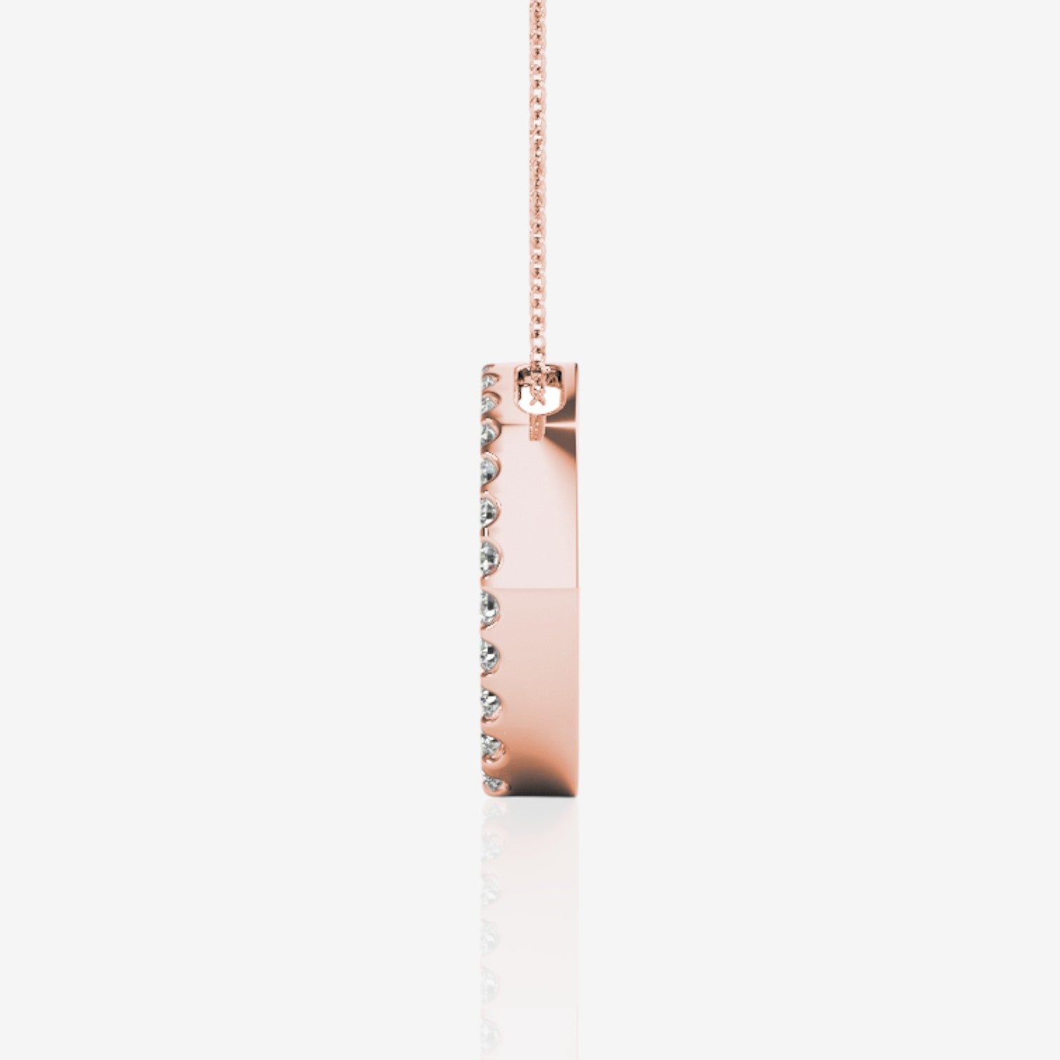 14kt rose gold/0.25/0.50/1.00/front