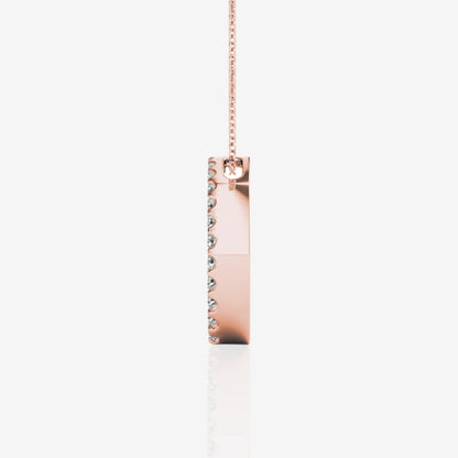 14kt rose gold/0.25/0.50/1.00/front