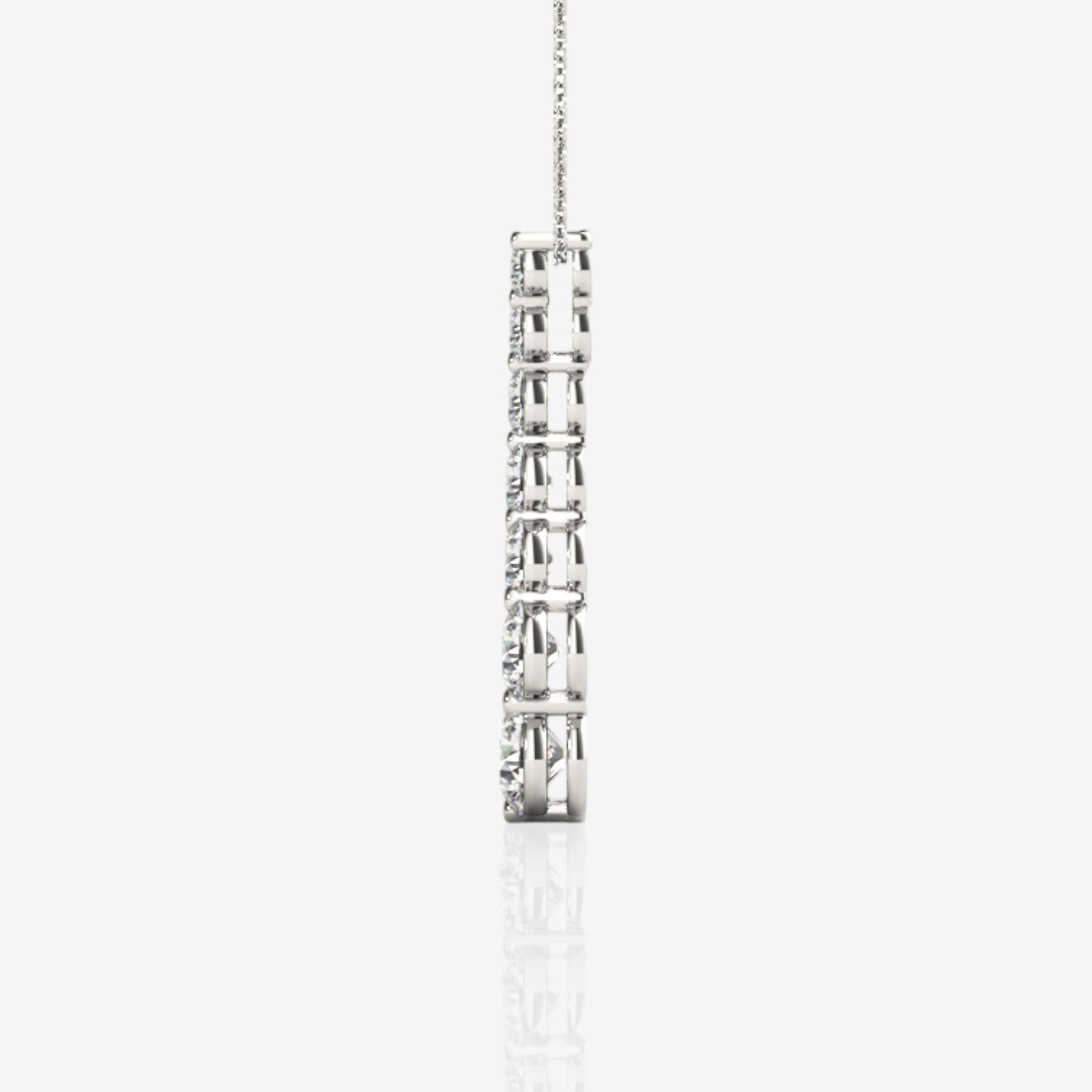 14kt white gold/0.50/1.00/1.50/2.00/2.50/side