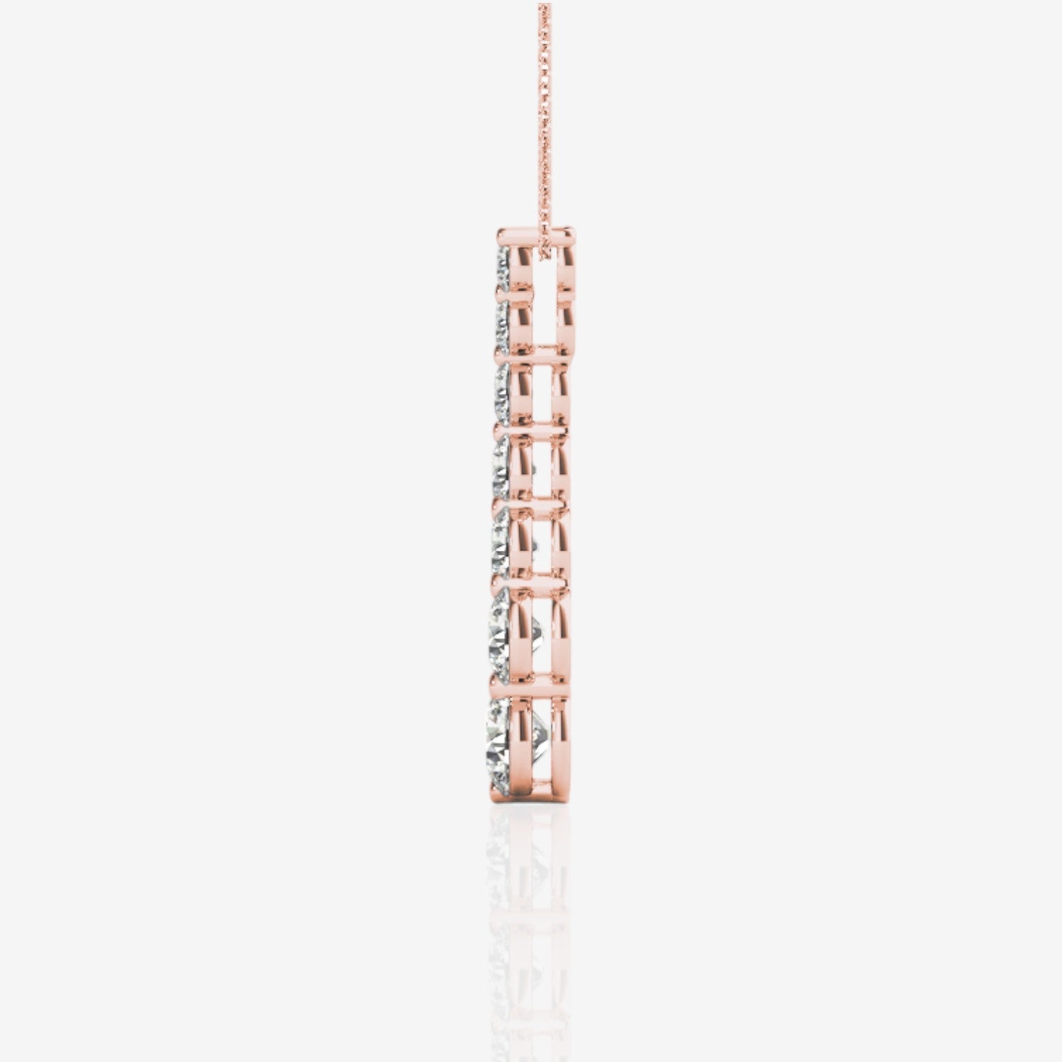 14kt rose gold/0.50/1.00/1.50/2.00/2.50/side