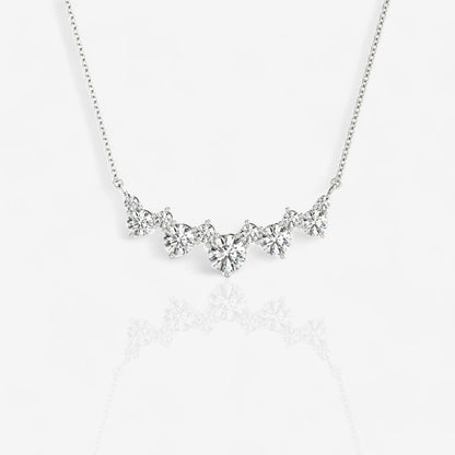 14kt white gold/0.88/top