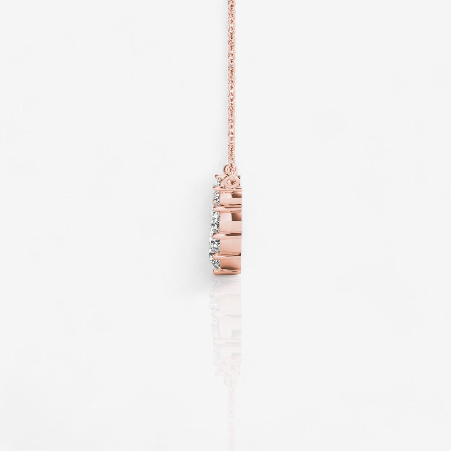 14kt rose gold/0.88/side