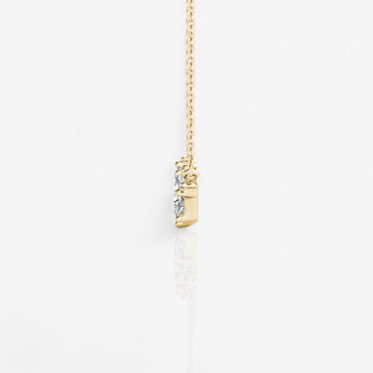 14kt yellow gold/0.63/side