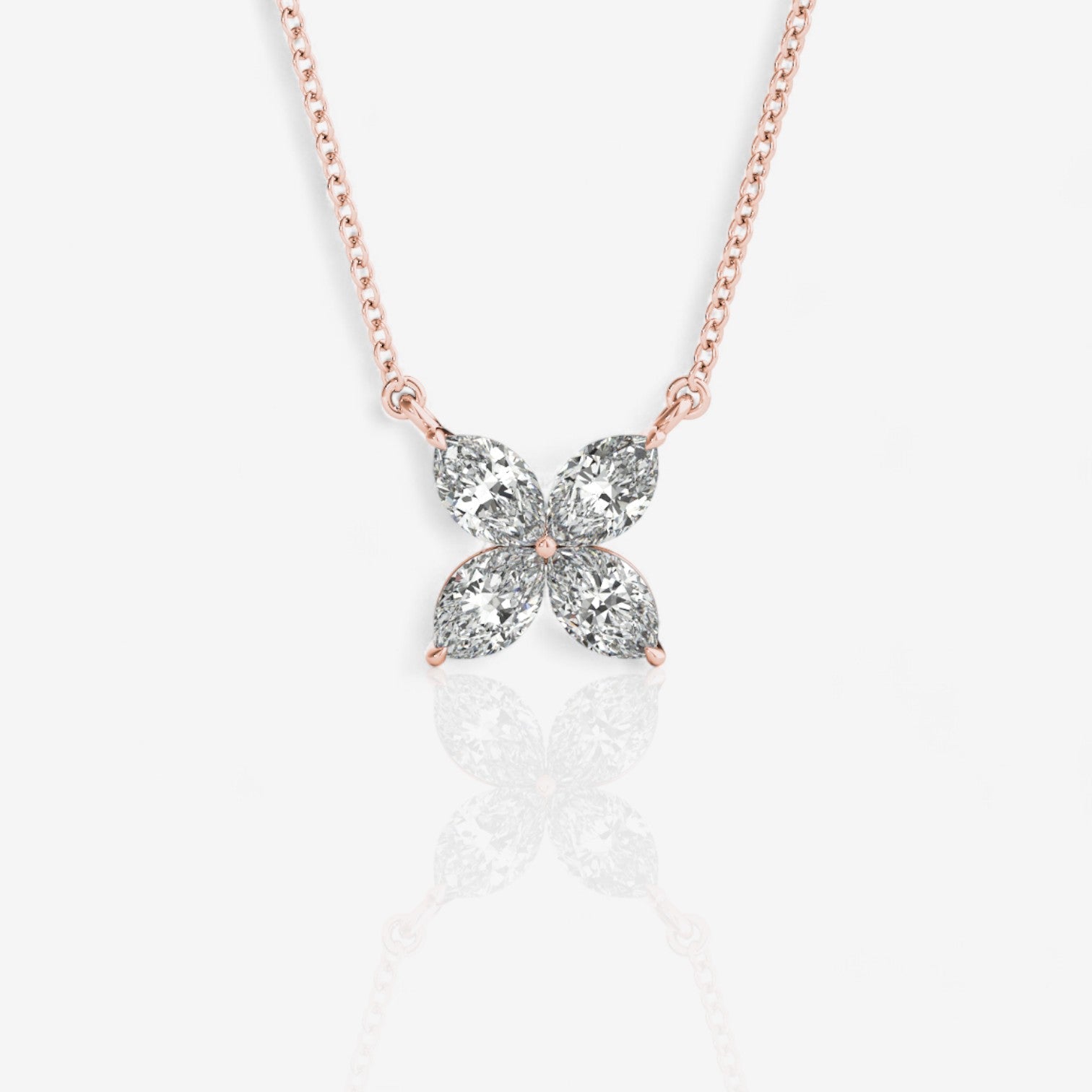 14kt rose gold/0.25/top