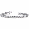 White Gold 1.5 Ct Tennis Bracelet (Round)