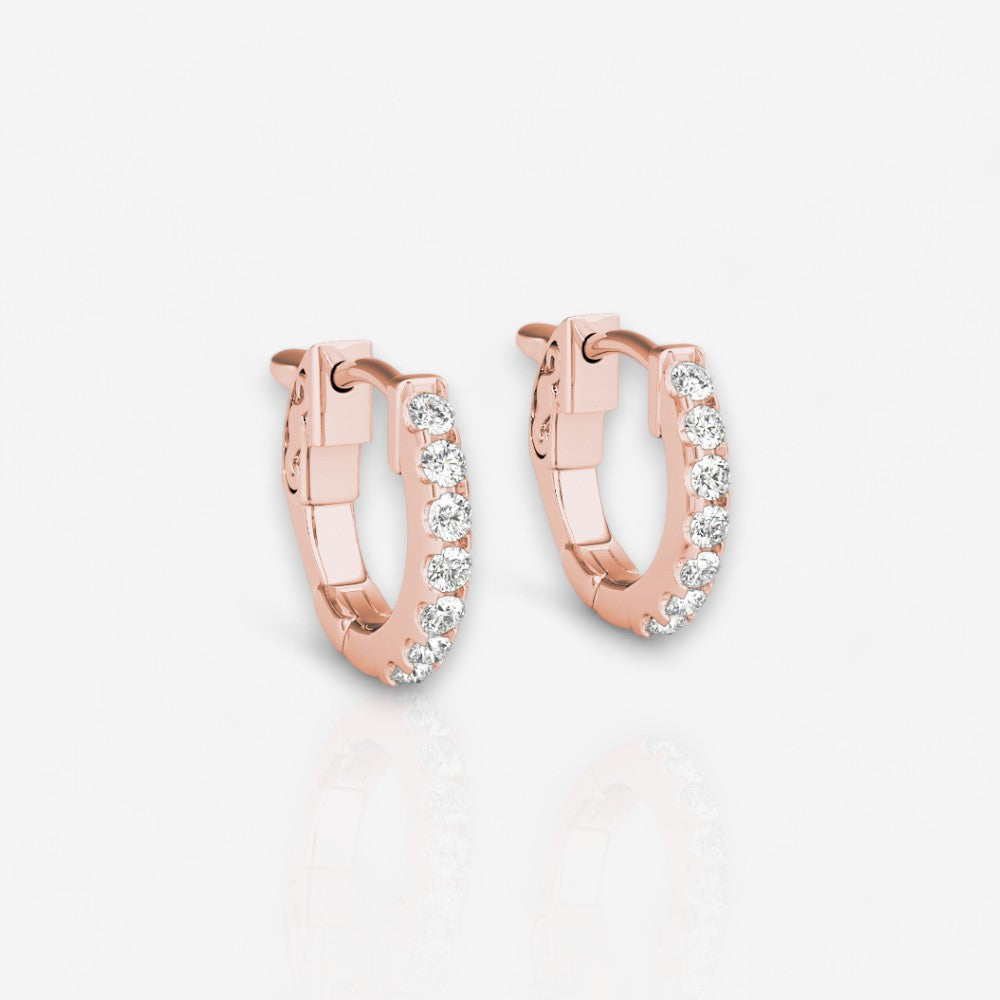 14kt rose gold/0.28/front
