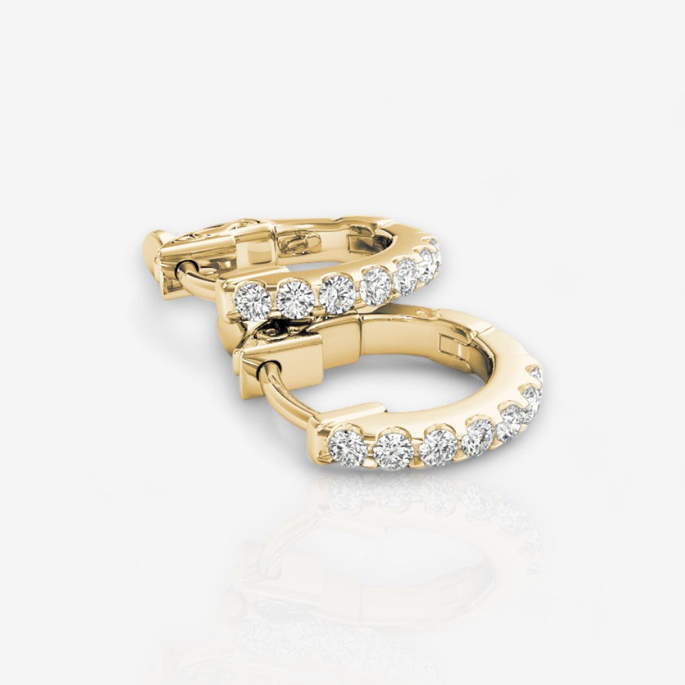 14kt yellow gold/0.28/side
