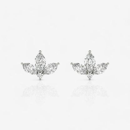 14kt white gold/0.50/front