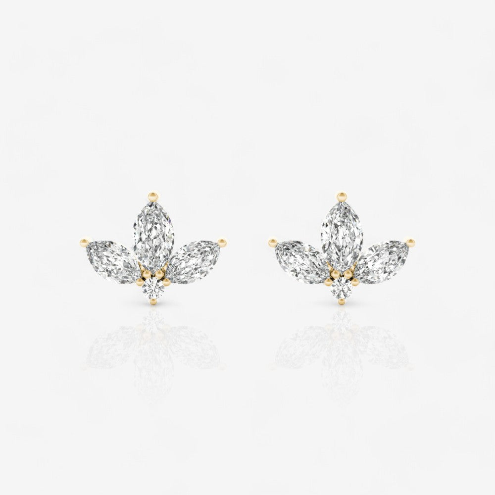 14kt yellow gold/0.50/front