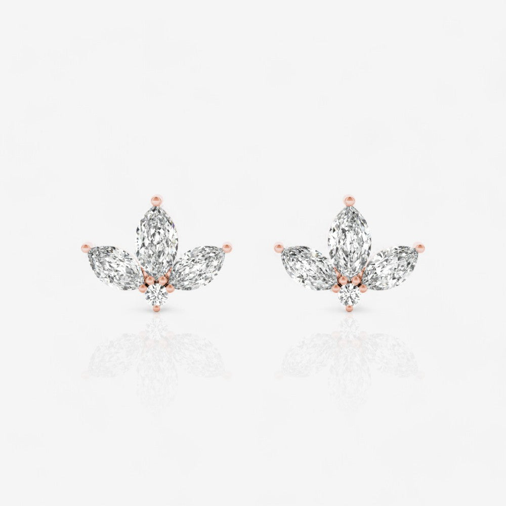14kt rose gold/0.50/front