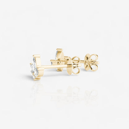 14kt yellow gold/0.50/side
