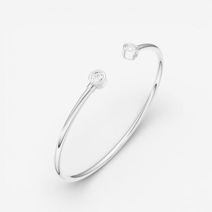 14kt white gold/18kt white gold/0.60/front