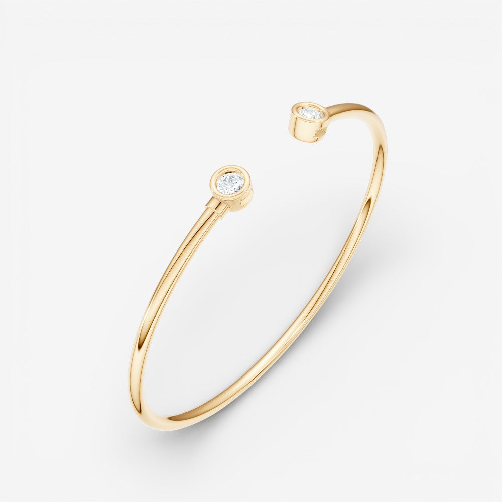 14kt yellow gold/18kt yellow gold/0.60/front