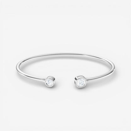 14kt white gold/18kt white gold/1.05/top