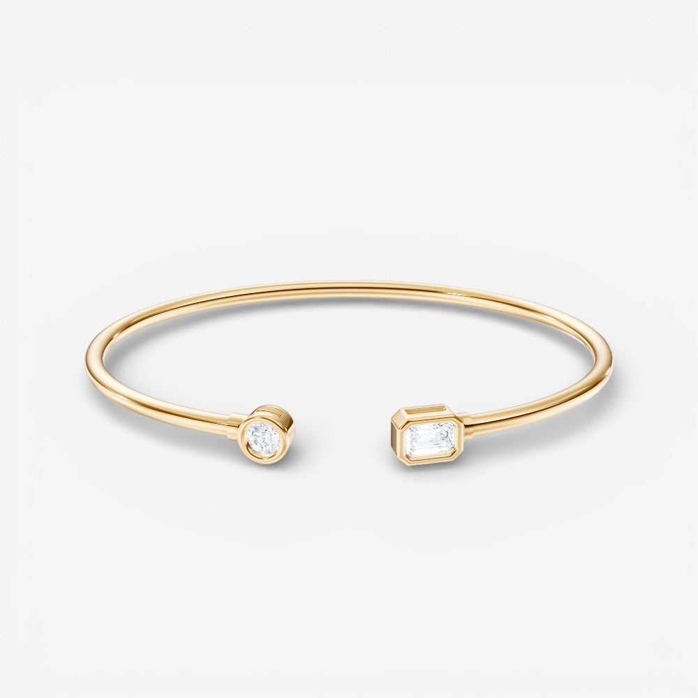 14kt yellow gold/18kt yellow gold/1.00/top