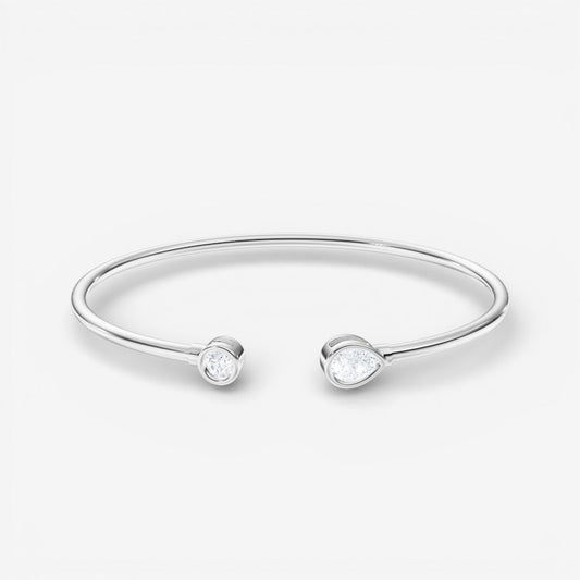 14kt white gold/18kt white gold/0.85/top