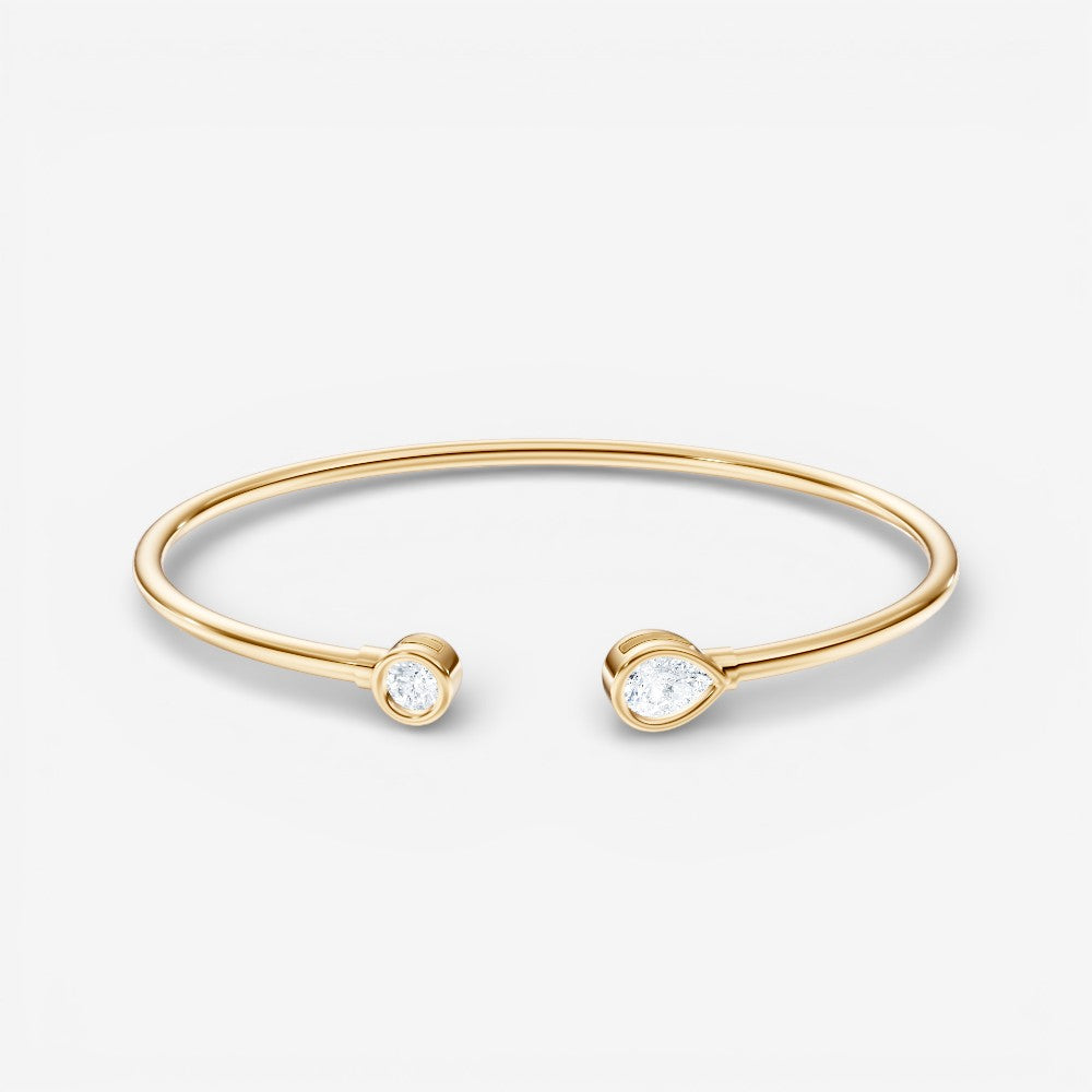 14kt yellow gold/18kt yellow gold/0.85/top