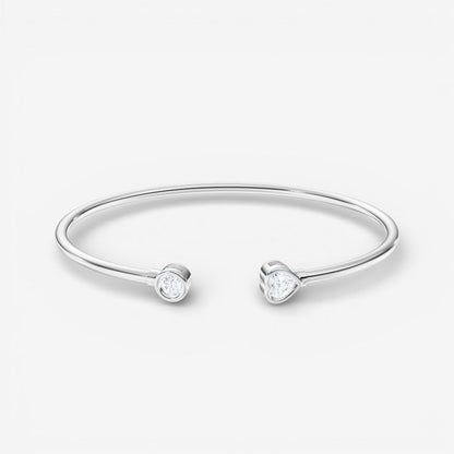 14kt white gold/18kt white gold/0.80/top