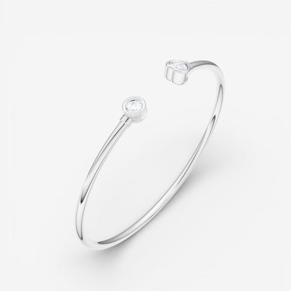 14kt white gold/18kt white gold/0.80/front