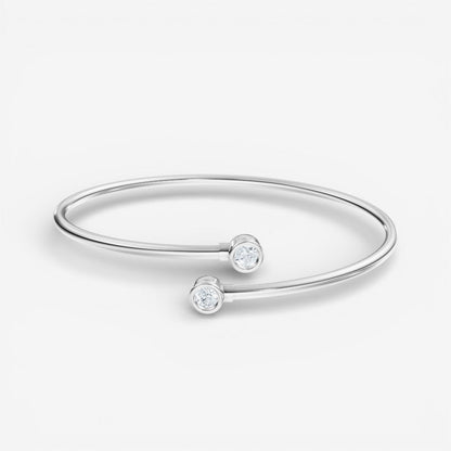 14kt white gold/18kt white gold/0.60/top