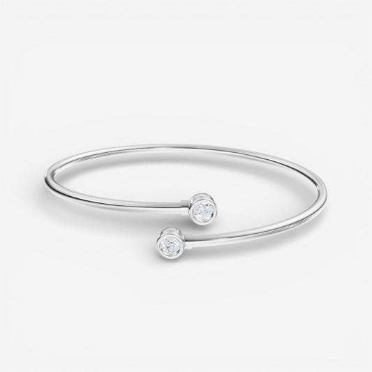 14kt white gold/18kt white gold/0.60/top