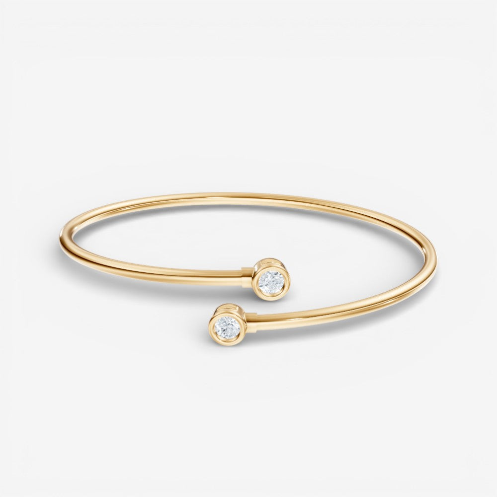 14kt yellow gold/18kt yellow gold/0.60/top