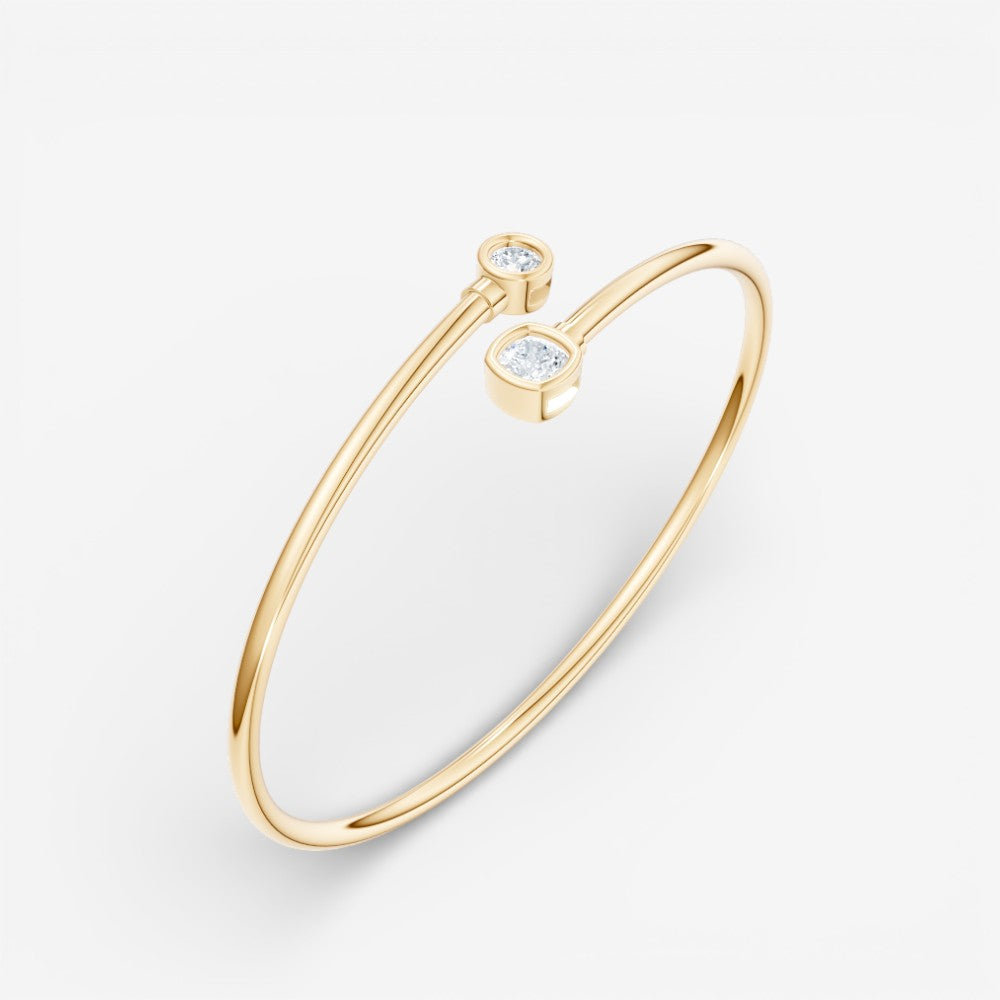 14kt yellow gold/18kt yellow gold/1.05/front