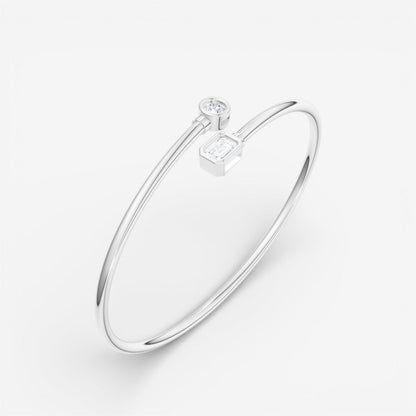 14kt white gold/18kt white gold/1.00/front