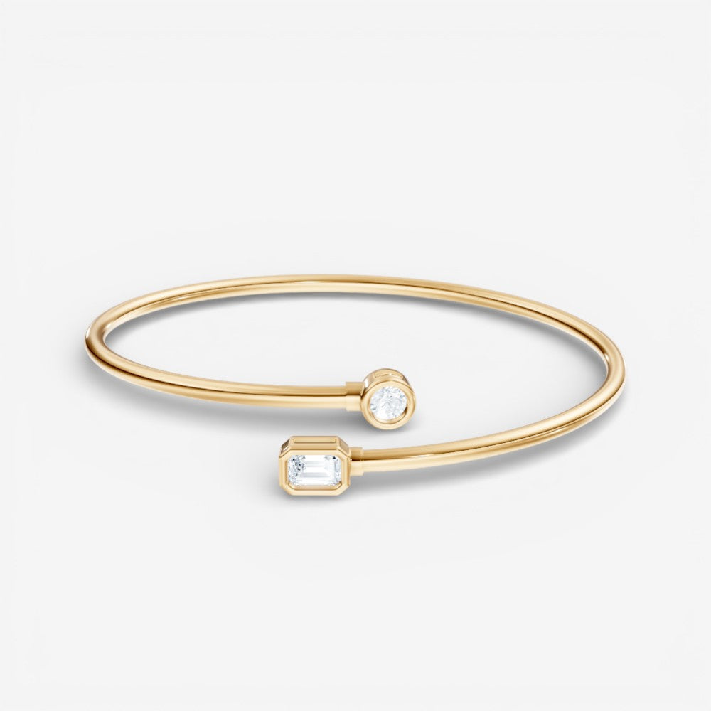 14kt yellow gold/18kt yellow gold/1.00/top
