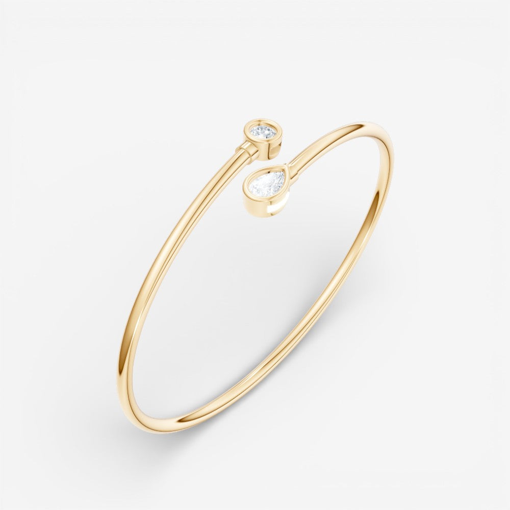14kt yellow gold/18kt yellow gold/0.85/front