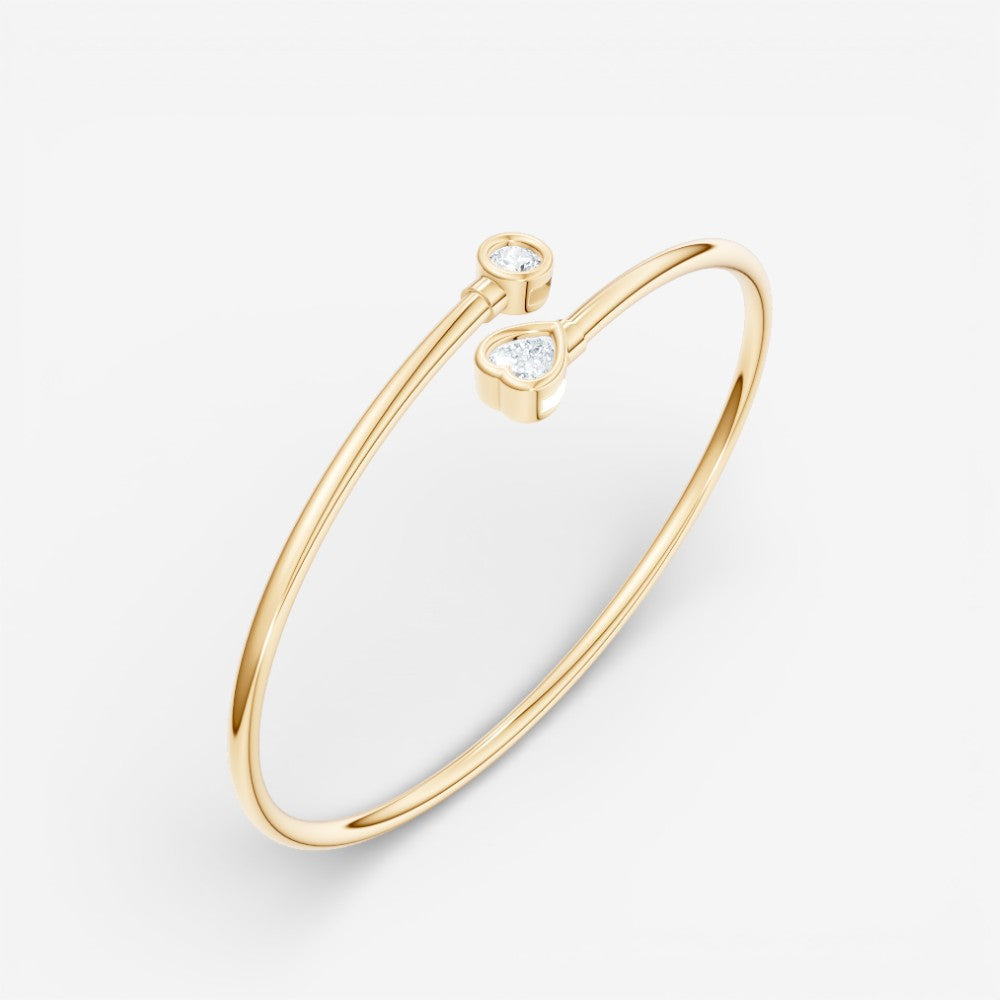 14kt yellow gold/18kt yellow gold/0.80/front