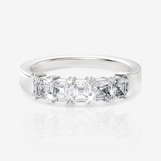 14kt white gold/18kt white gold/platinum/0.75/top