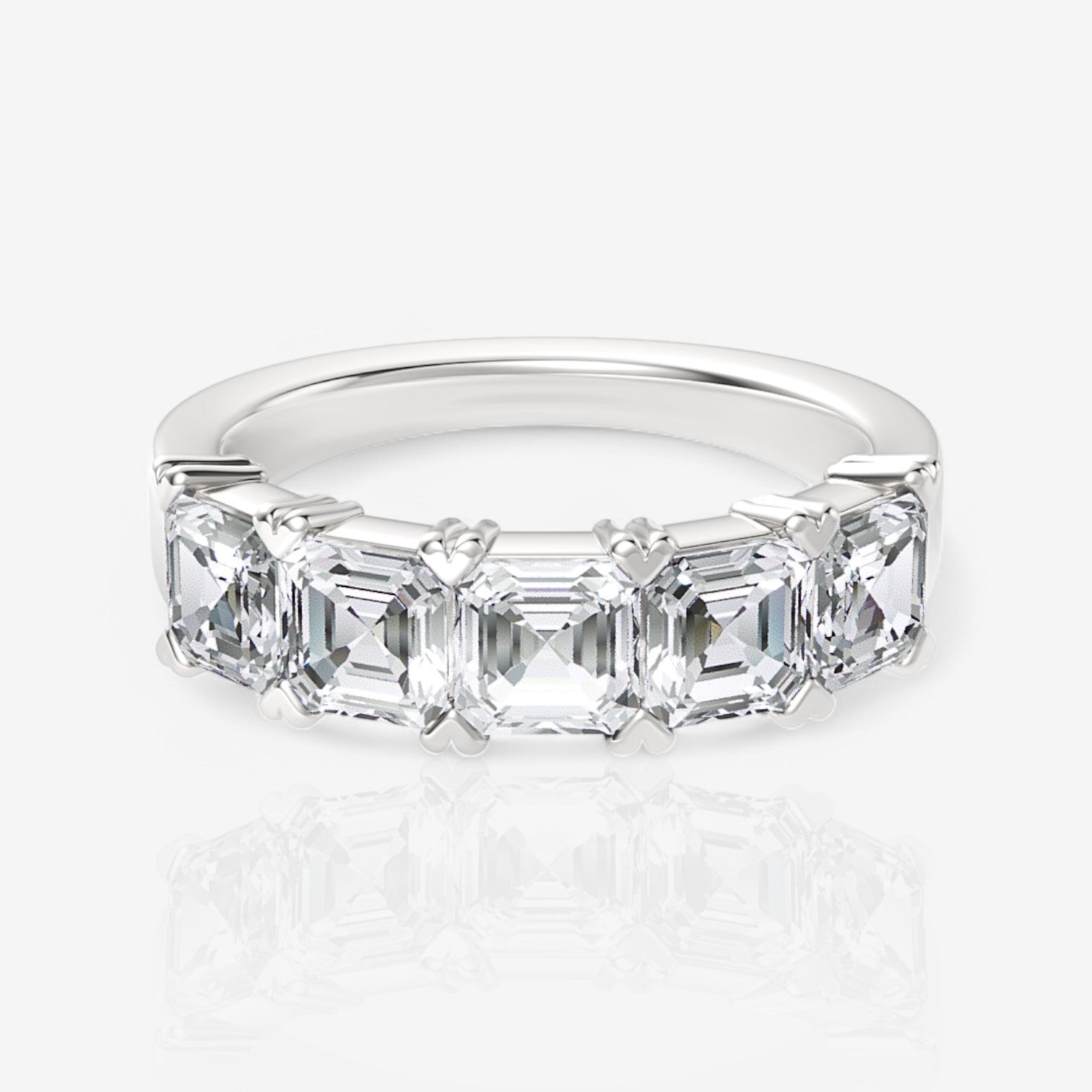 14kt white gold/18kt white gold/platinum/2.00/top