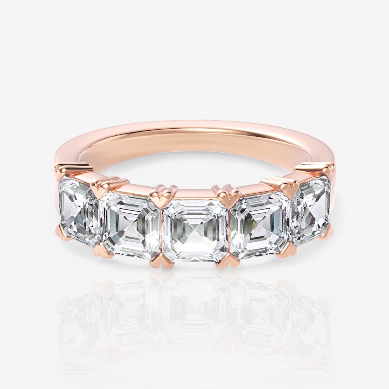 18kt rose gold/2.00/top