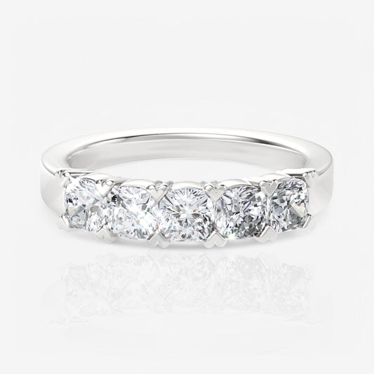 14kt white gold/18kt white gold/platinum/1.00/top