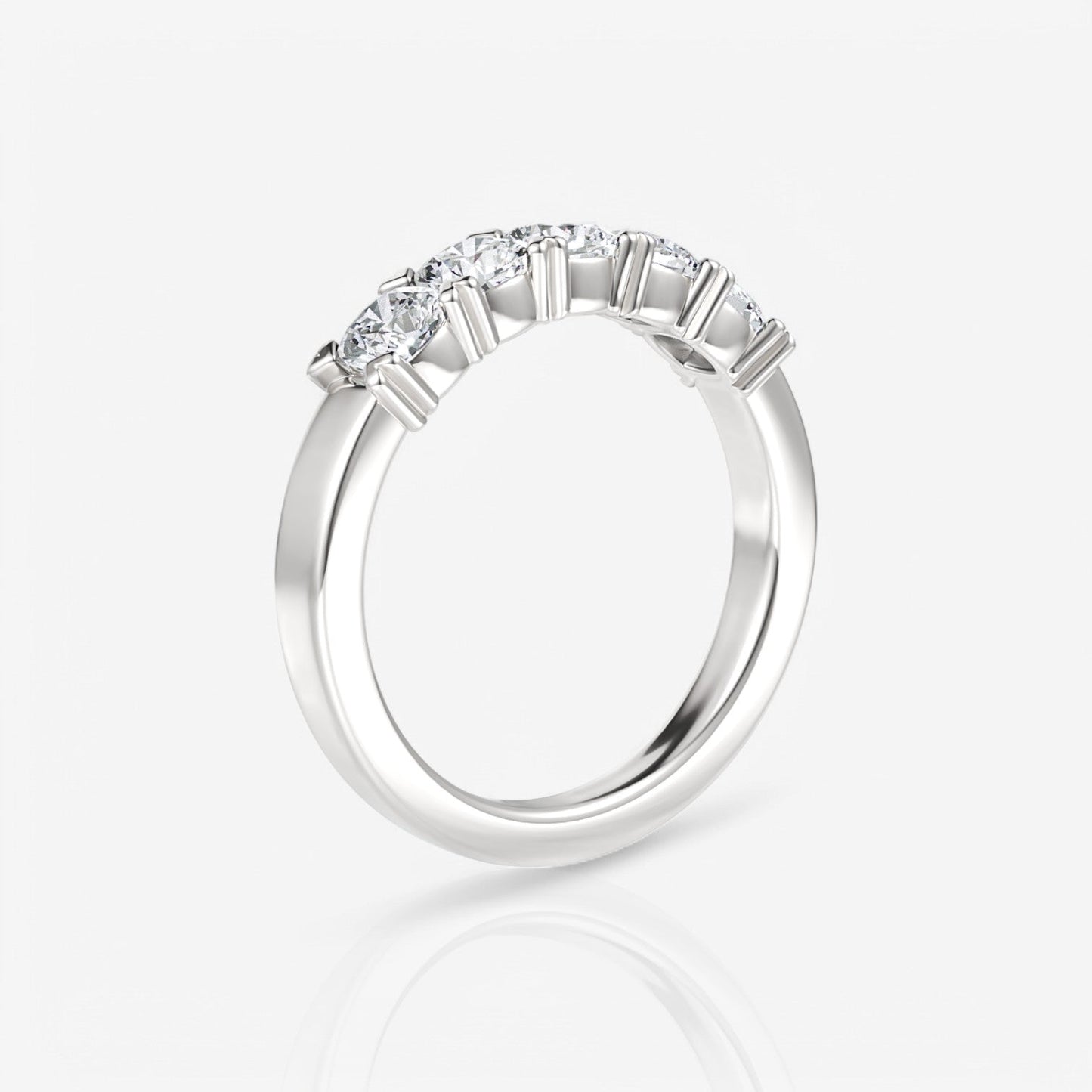14kt white gold/18kt white gold/platinum/0.75/side