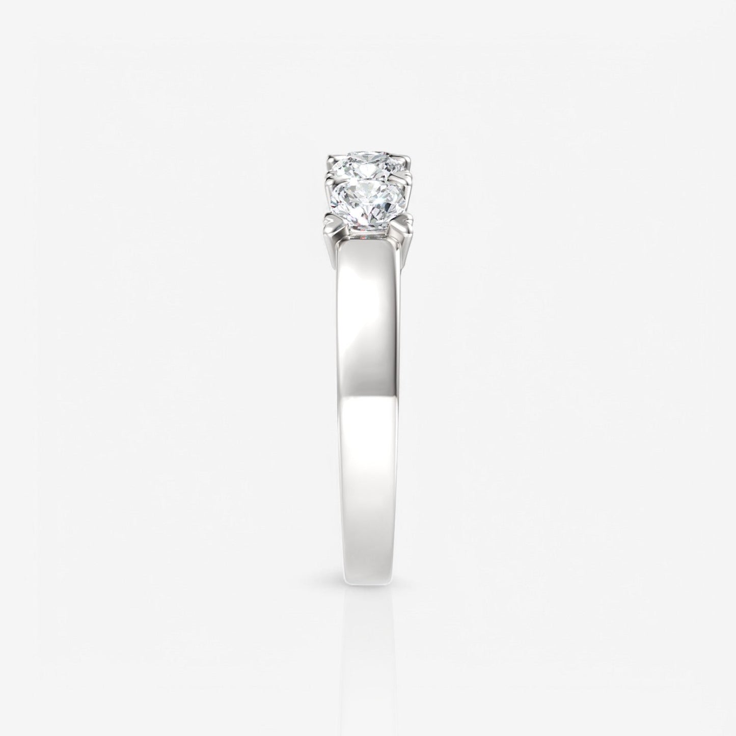 14kt white gold/18kt white gold/platinum/1.00/perspective